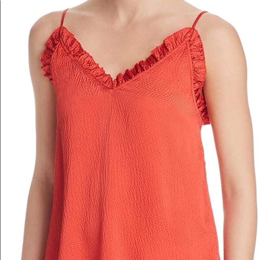 Rebecca Taylor Hammered Silk Cami